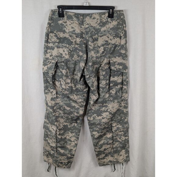 Army Combat Uniform Ripstop Cargo Pants Size Small - X Short/ Waist 27-31 - Picture 6 of 12